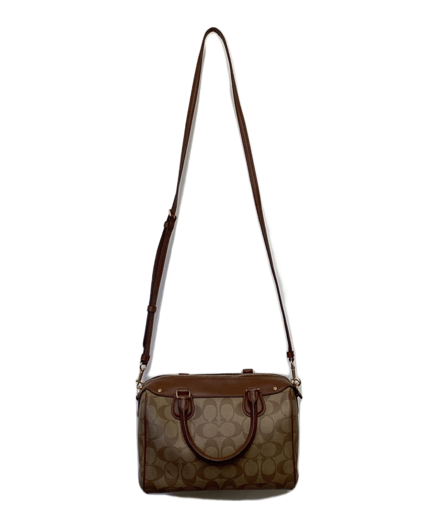中古・古着通販】COACH (コーチ) シグネチャー 2WAYショルダーバッグ 