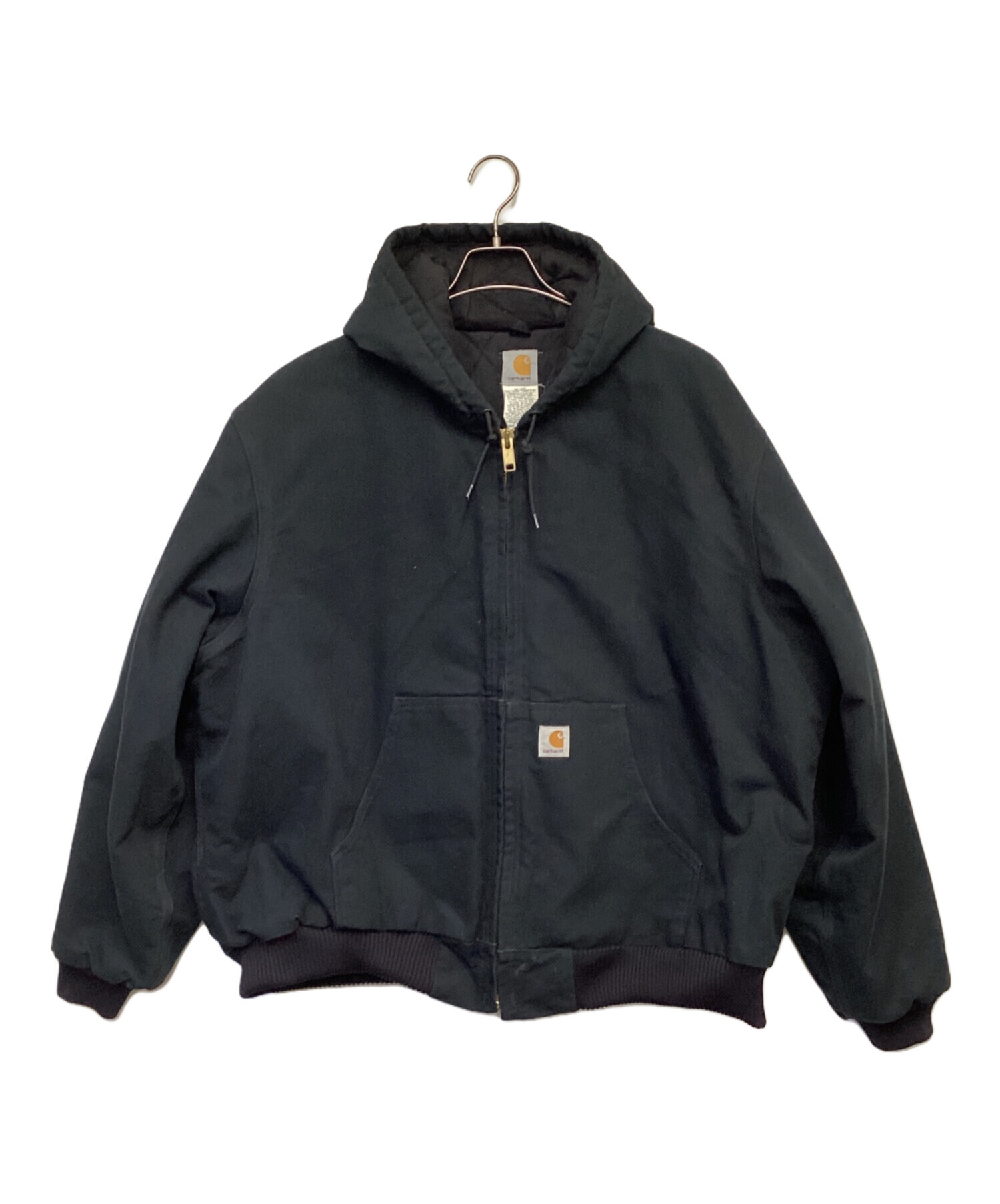丸*様 カーハート⭐︎アクティブパーカー 古着 フェード 雰囲気◎ 2XL Carhartt（カーハート） 古着 アクティブジャケット デニムパーカー