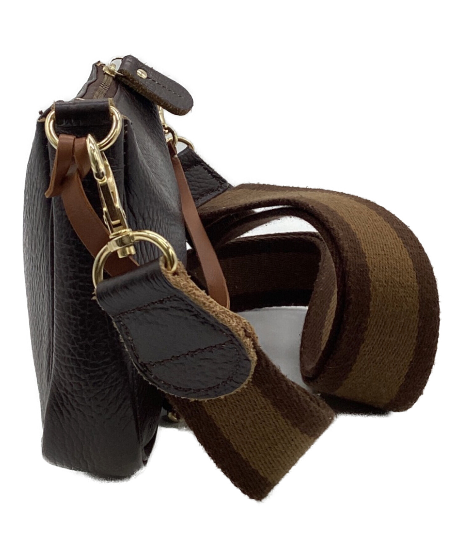 ⭐️未使用品⭐️　ヤングアンドオルセン　フレームワーク別注　レザーポーチ　黒 中古・古着通販】YOUNG & OLSEN The DRYGOODS STORE (ヤングアンド