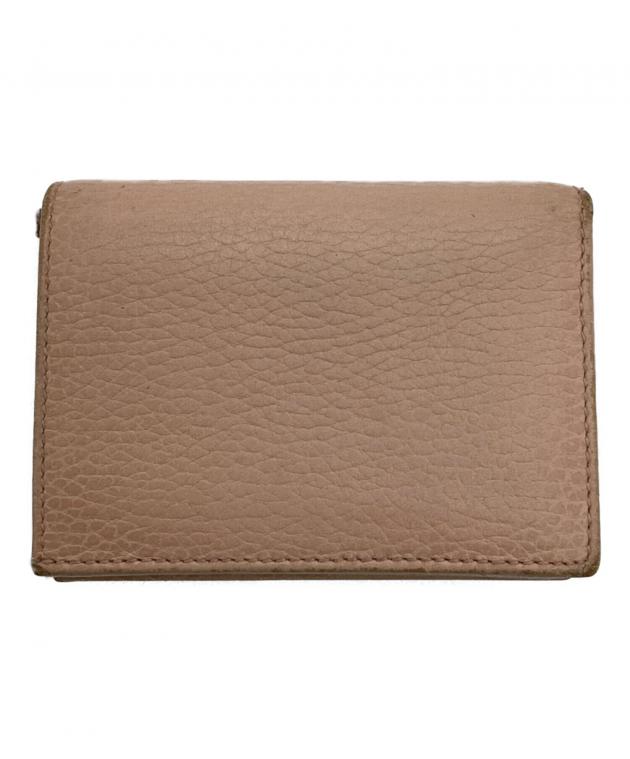 中古・古着通販】GUCCI (グッチ) ダブルG 2つ折り財布 ピンク