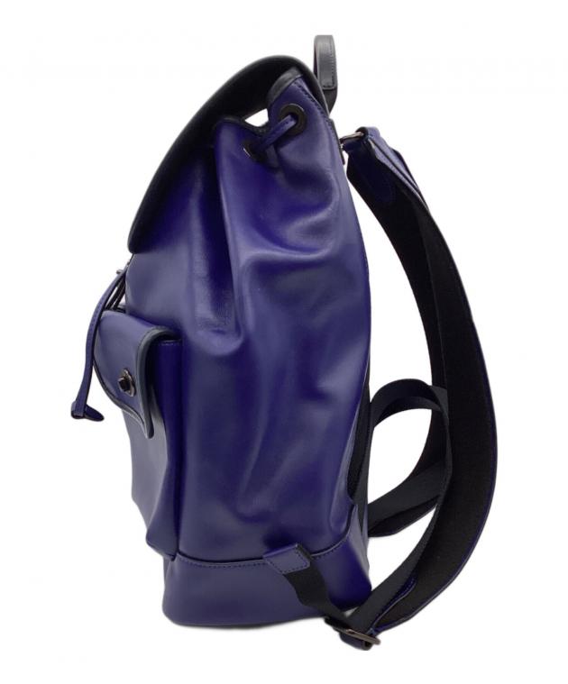 中古・古着通販】COACH (コーチ) リュック ブルー｜ブランド・古着通販