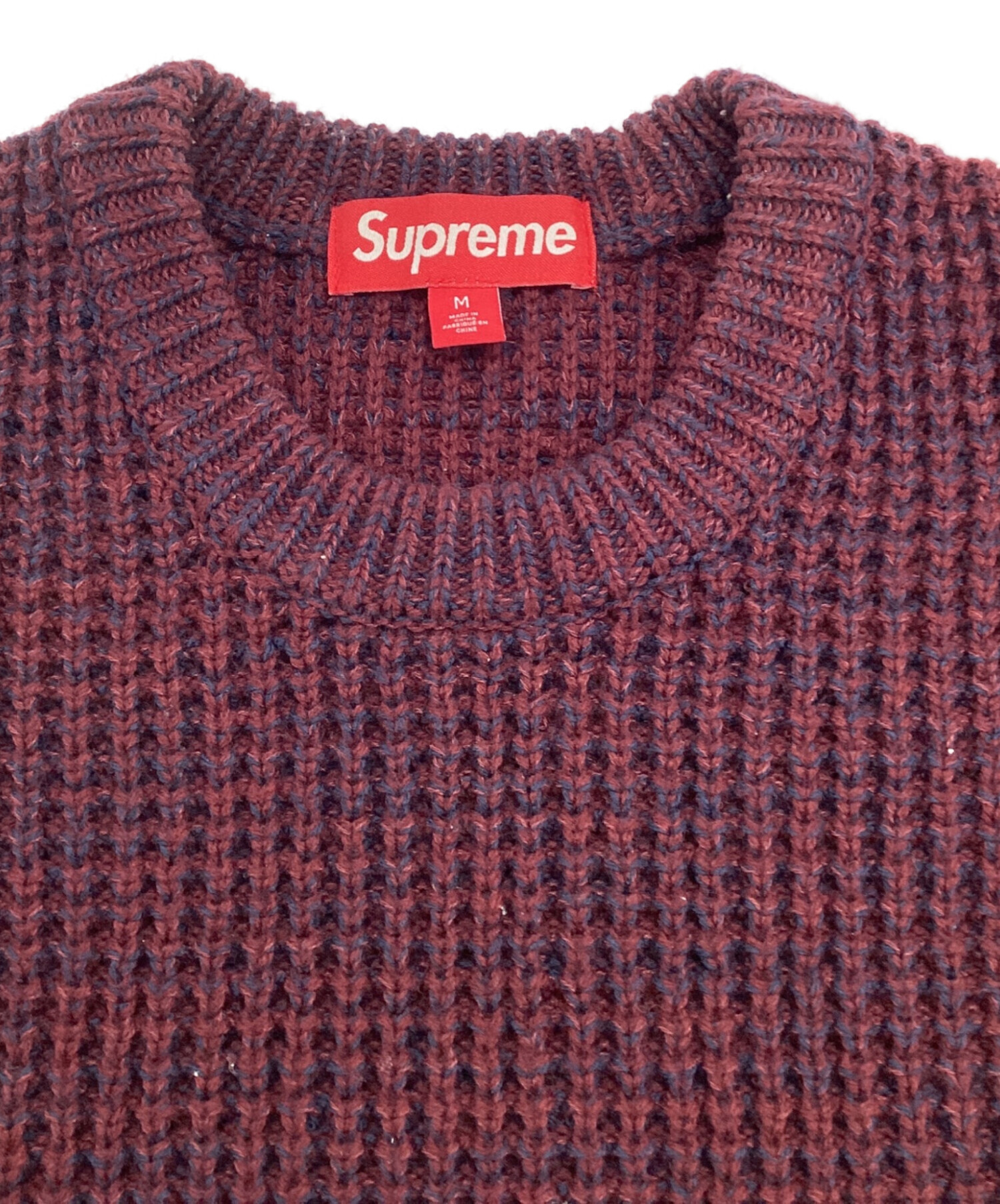 中古・古着通販】SUPREME (シュプリーム) Waffle Small Box Sweater 