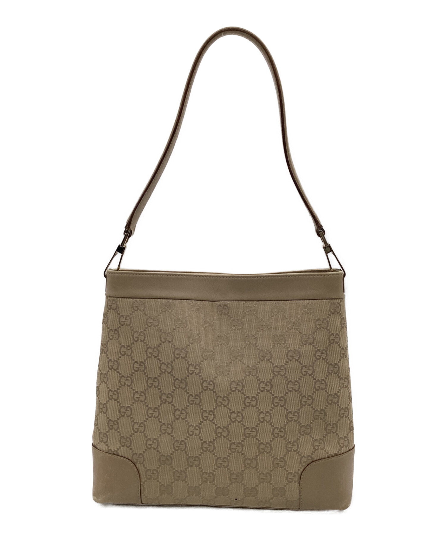 中古・古着通販】GUCCI (グッチ) GGキャンバス ワンショルダーバッグ