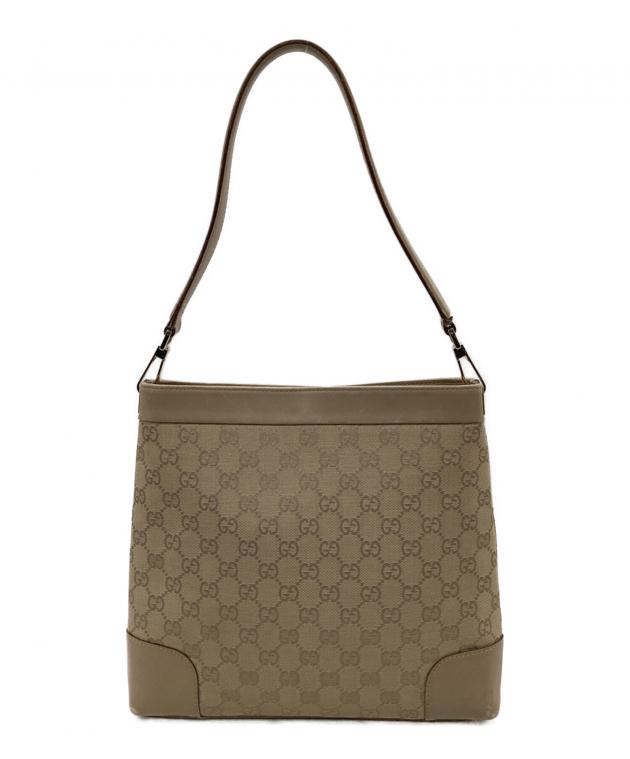 中古・古着通販】GUCCI (グッチ) GGキャンバス ワンショルダーバッグ