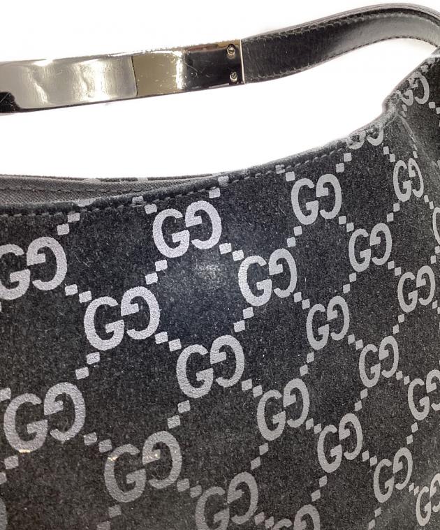 中古・古着通販】GUCCI (グッチ) GGスエード ワンショルダーバッグ