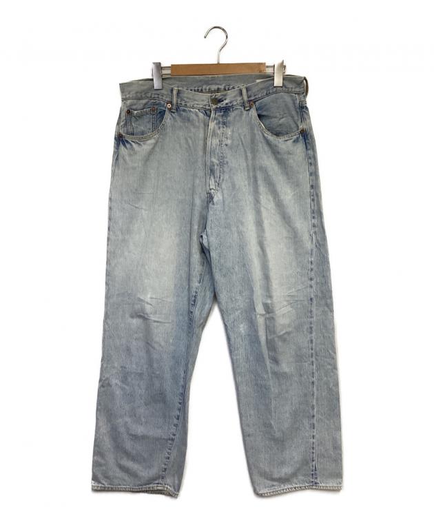 中古・古着通販】COMOLI (コモリ) 5Pデニムパンツ ブリーチ インディゴ