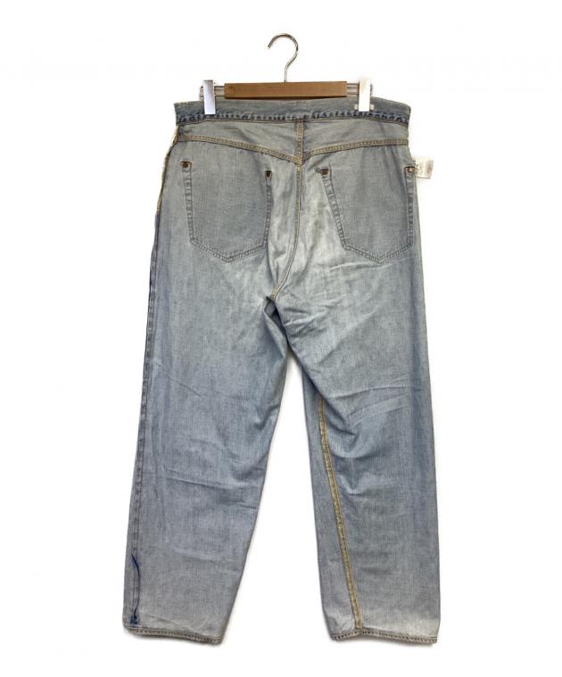 comoli コモリ 22ss 5Pデニム ブリーチ サイズ3 中古・古着通販】COMOLI (コモリ) 5Pデニムパンツ ブリーチ インディゴ