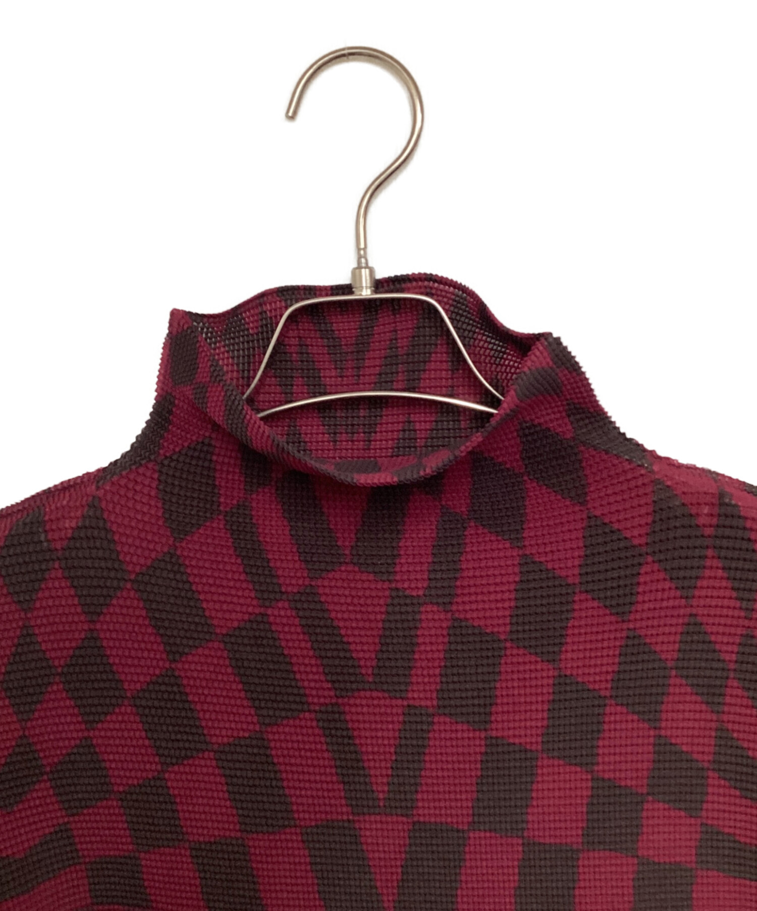 me ISSEY MIYAKE ミー イッセイミヤケ/長袖シャツ/レッド/MI92KO261/サイズ 表記無し/ABランク/05【中古】 中古・古着通販】me ISSEY MIYAKE (ミーイッセイ ミヤケ) プリーツ