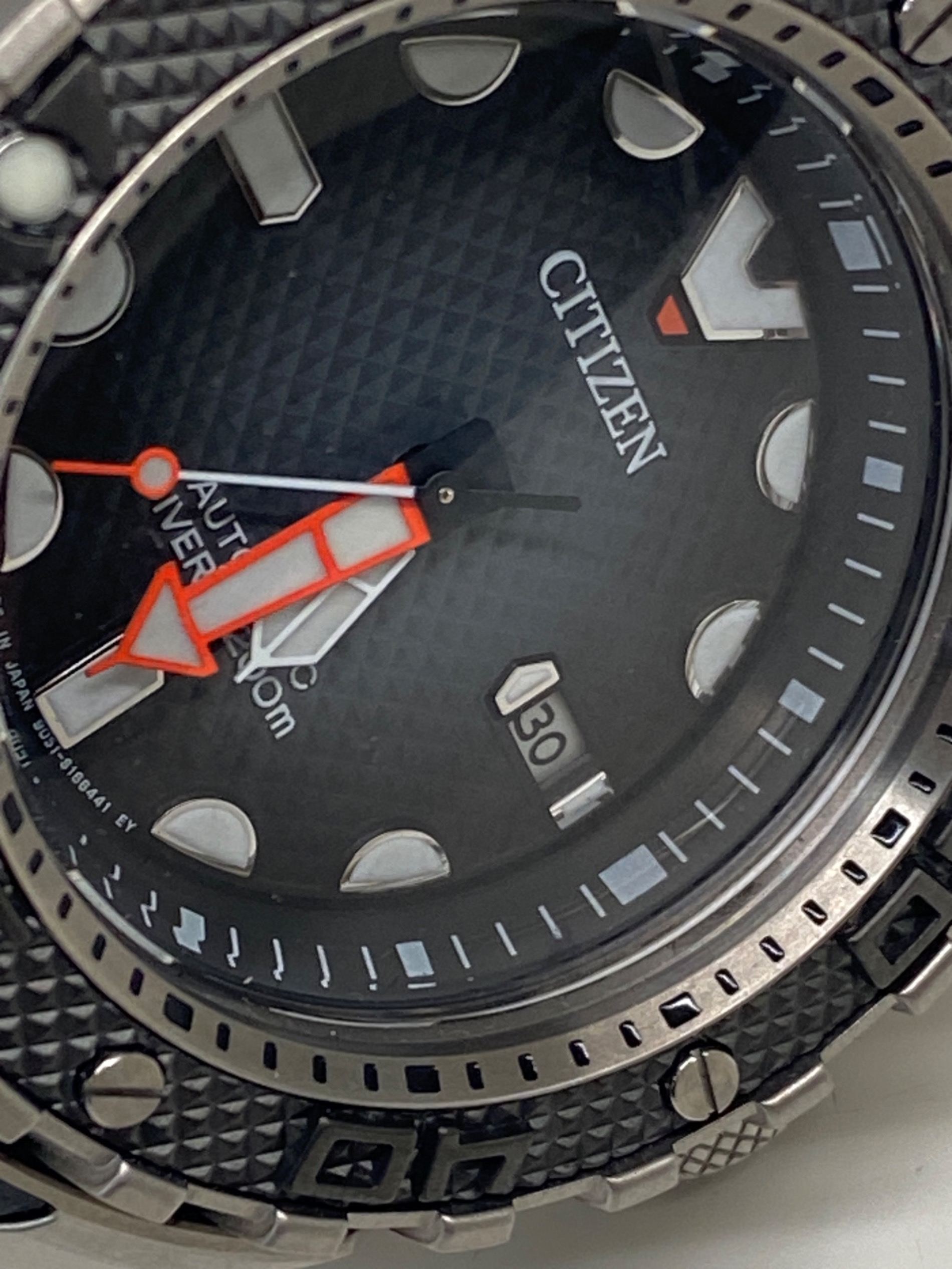 中古・古着通販】CITIZEN (シチズン) ダイバーズウォッチ ブラック 