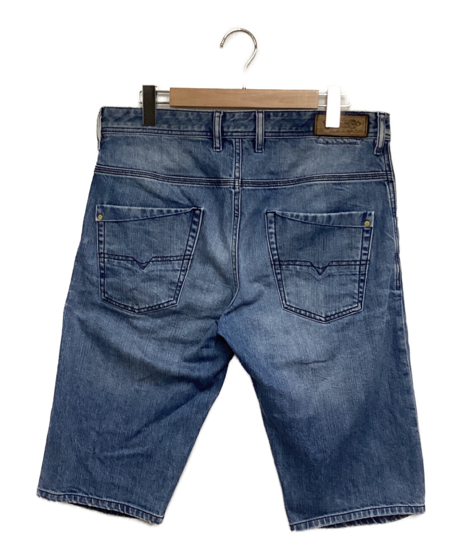 中古・古着通販】DIESEL (ディーゼル) デニムハーフパンツ インディゴ