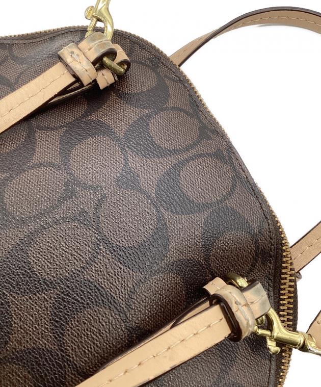 中古・古着通販】COACH (コーチ) シグネチャー 2WAYショルダーバッグ