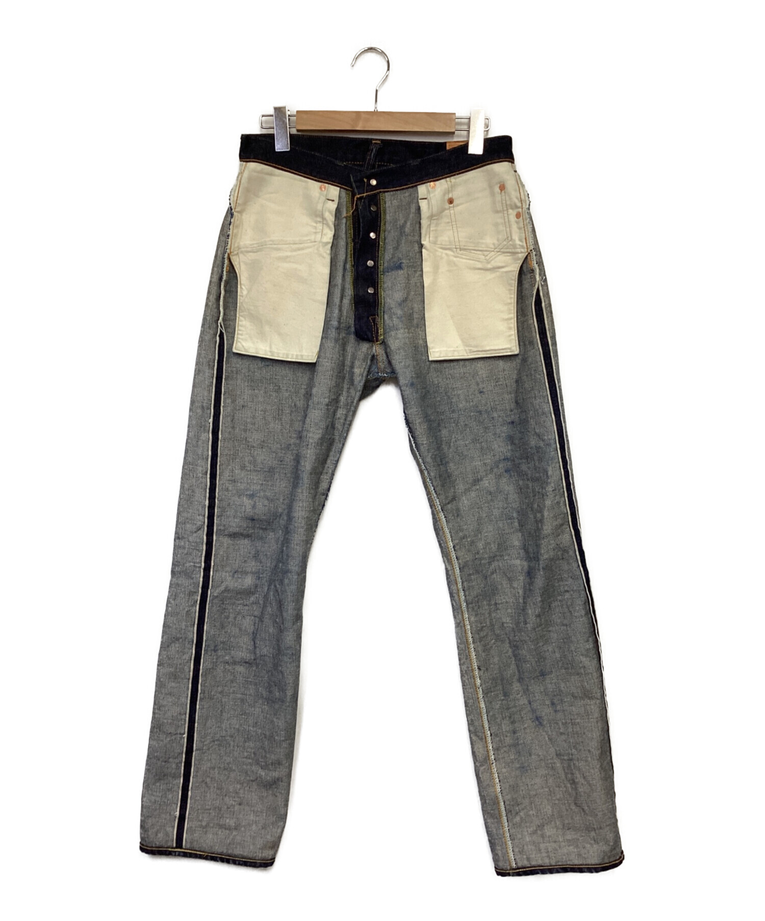 雰囲気◎ DENIME 501XXモデル セルビッジ 黄耳 ジーンズ ドゥニーム 中古・古着通販】DENIME (ドゥニーム) XXモデル セルビッチデニム