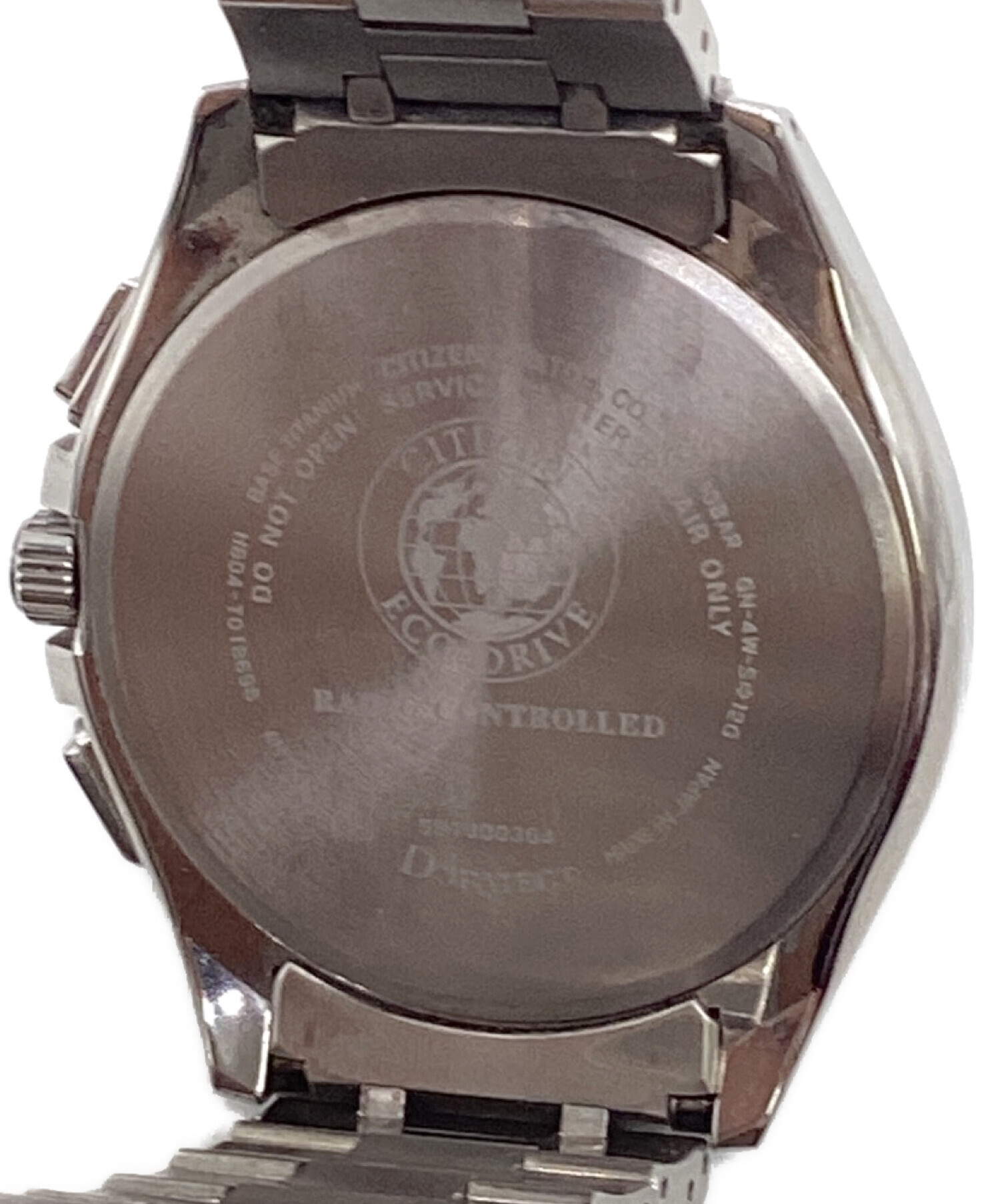 シチズン 腕時計　アテッサ　エコドライブ　チタニウム　used品 中古・古着通販】CITIZEN (シチズン) アテッサ エコドライブ腕時計