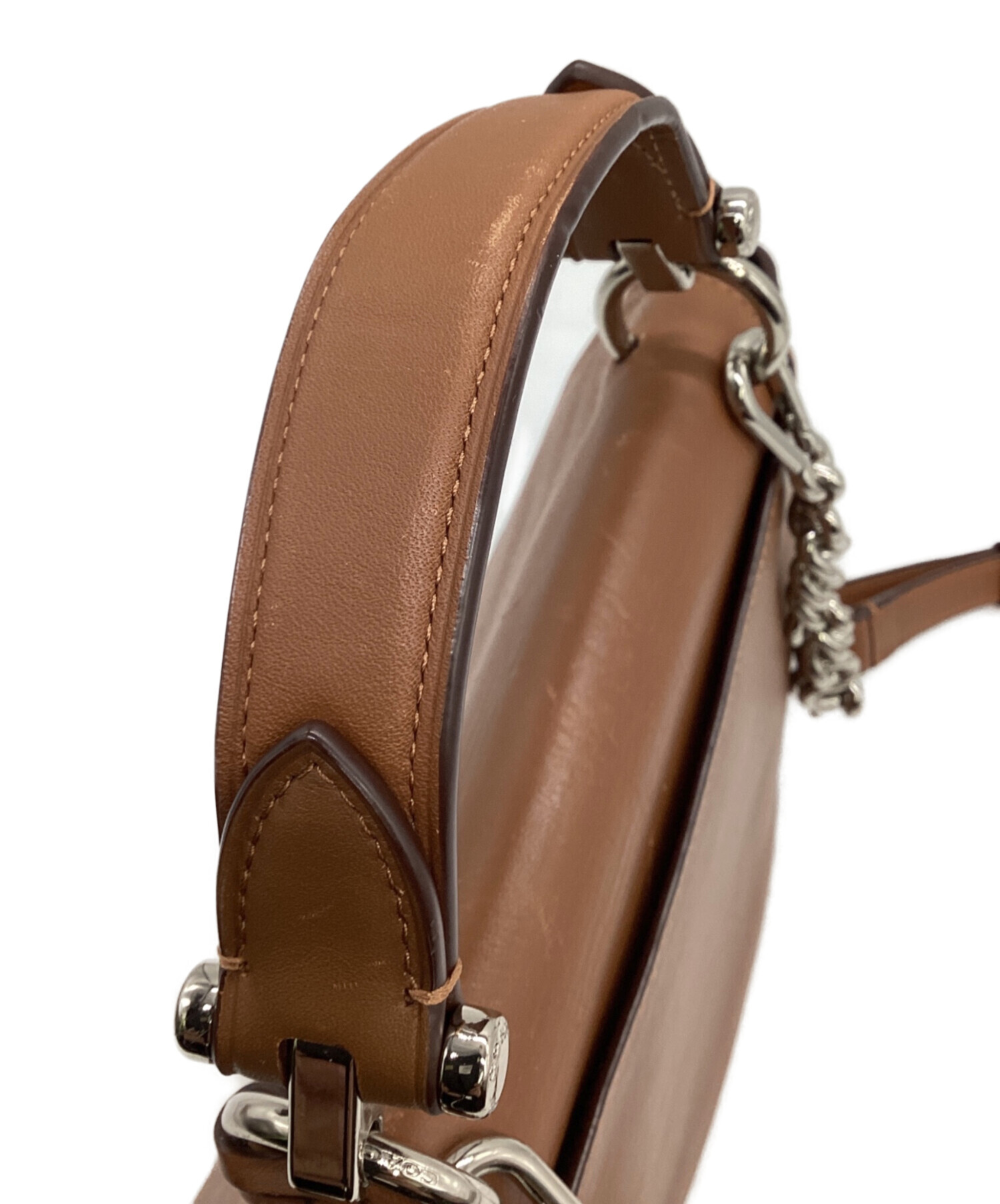 中古・古着通販】COACH (コーチ) 2WAYショルダーバッグ ブラウン