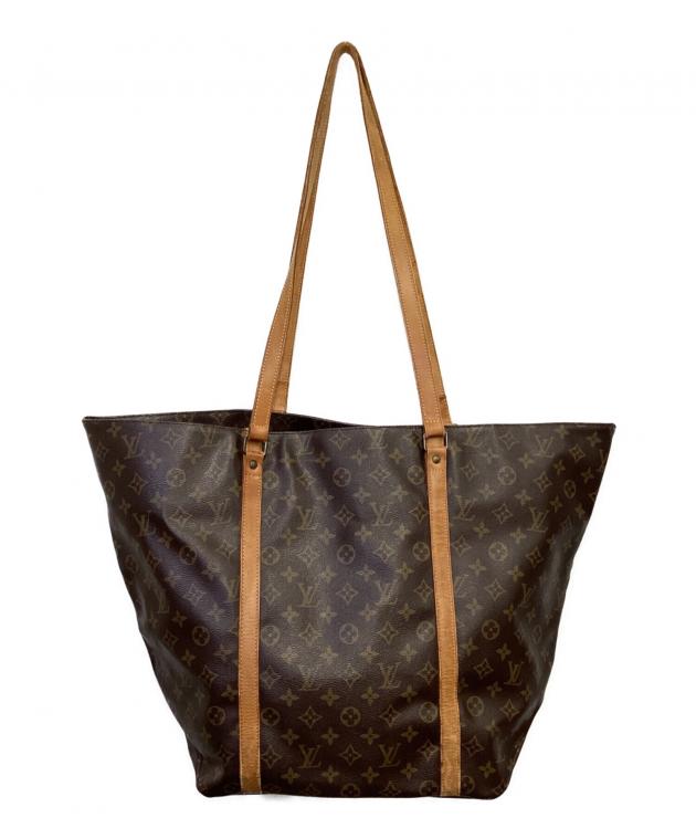 LOUIS VUITTON モノグラム トートバッグ 美品 中古・古着通販】LOUIS VUITTON (ルイ ヴィトン) モノグラム サック