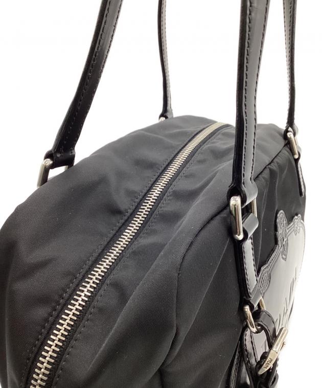中古・古着通販】PRADA (プラダ) ミニボストンバッグ ブラック