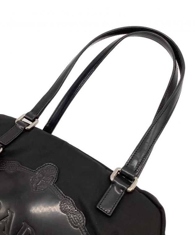 中古・古着通販】PRADA (プラダ) ミニボストンバッグ ブラック
