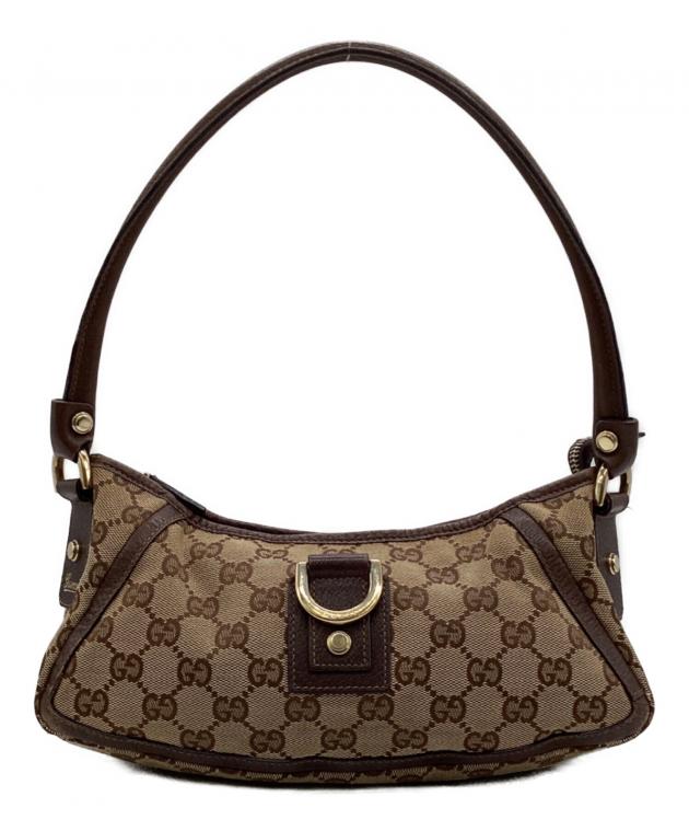 中古・古着通販】GUCCI (グッチ) アビーライン ハンドバッグ ベージュ