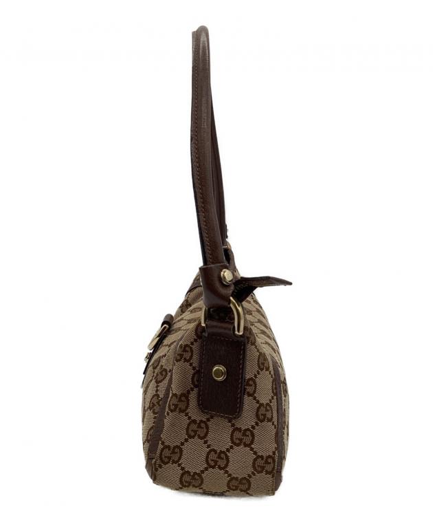 中古・古着通販】GUCCI (グッチ) アビーライン ハンドバッグ ベージュ