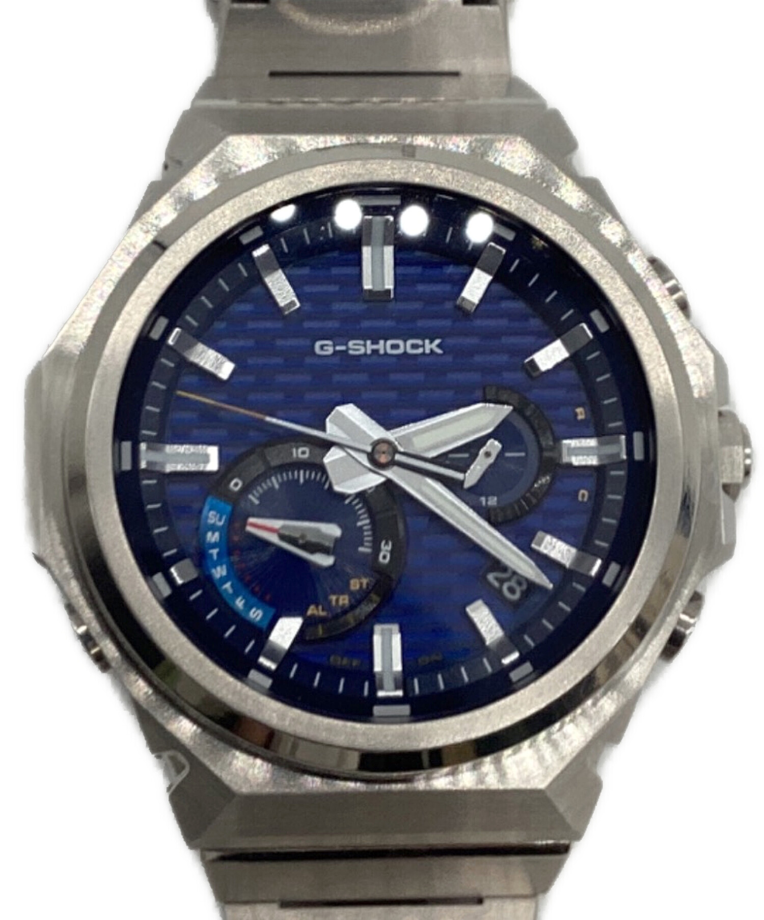 中古・古着通販】CASIO (カシオ) G-SHOCK G-STEEL 腕時計 ブルー