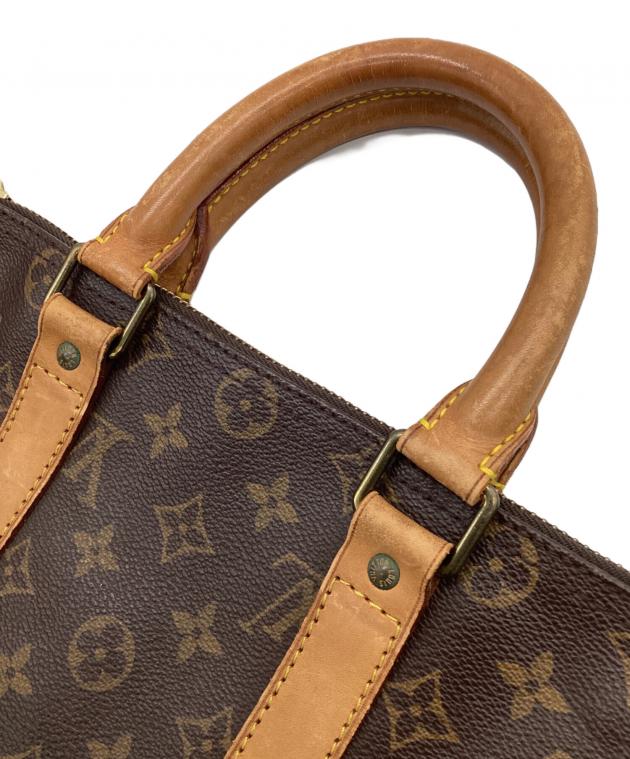 Louis Vuitton ボストンバッグ ダークブラウン　45 中古・古着通販】LOUIS VUITTON (ルイ ヴィトン) モノグラム キーポル