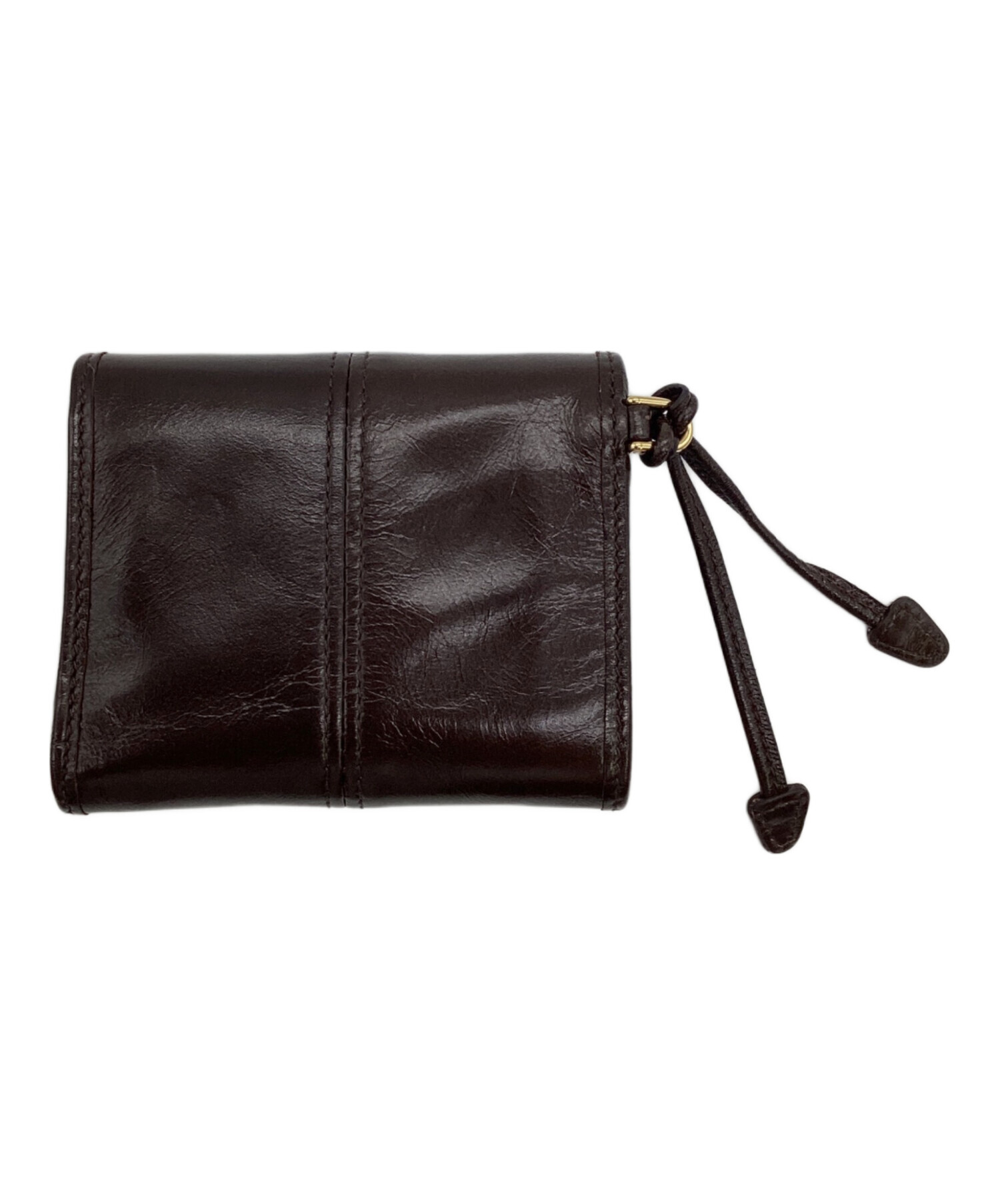 中古・古着通販】PRADA (プラダ) ソフトルックスレザー 3つ折り財布