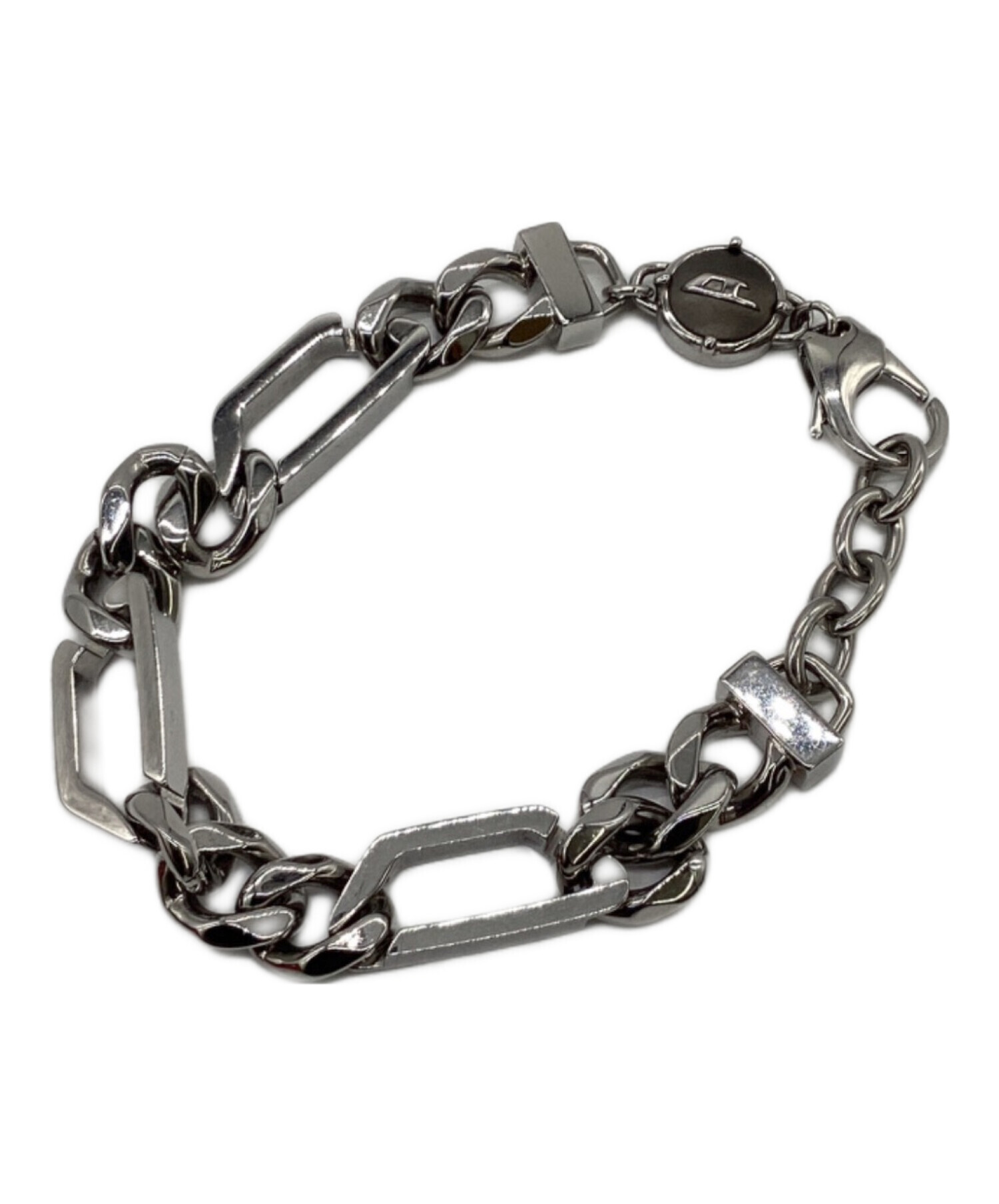 ディーゼル　ブレスレット　レア　Diesel 中古・古着通販】DIESEL (ディーゼル) ブレスレット シルバー