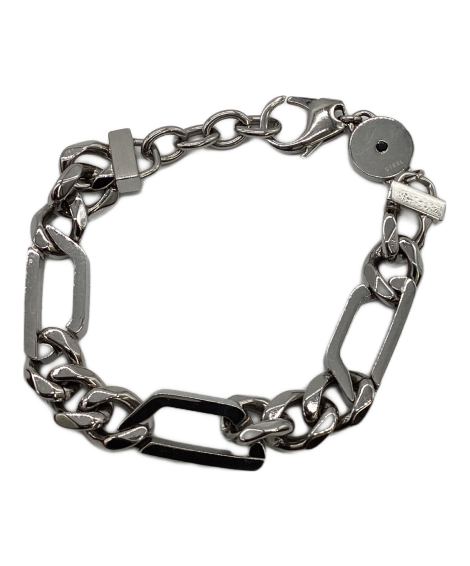 中古・古着通販】DIESEL (ディーゼル) ブレスレット シルバー