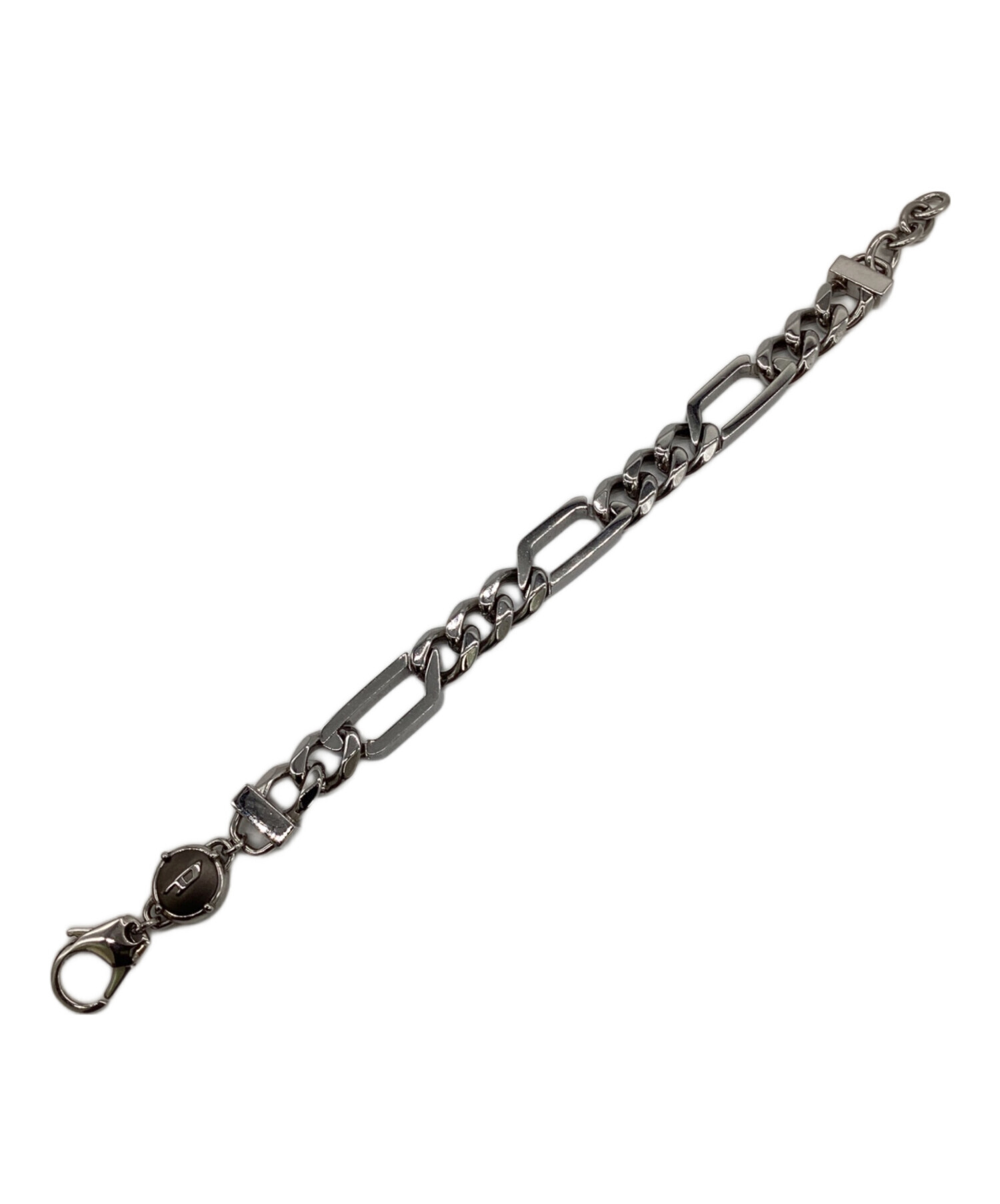 中古・古着通販】DIESEL (ディーゼル) ブレスレット シルバー
