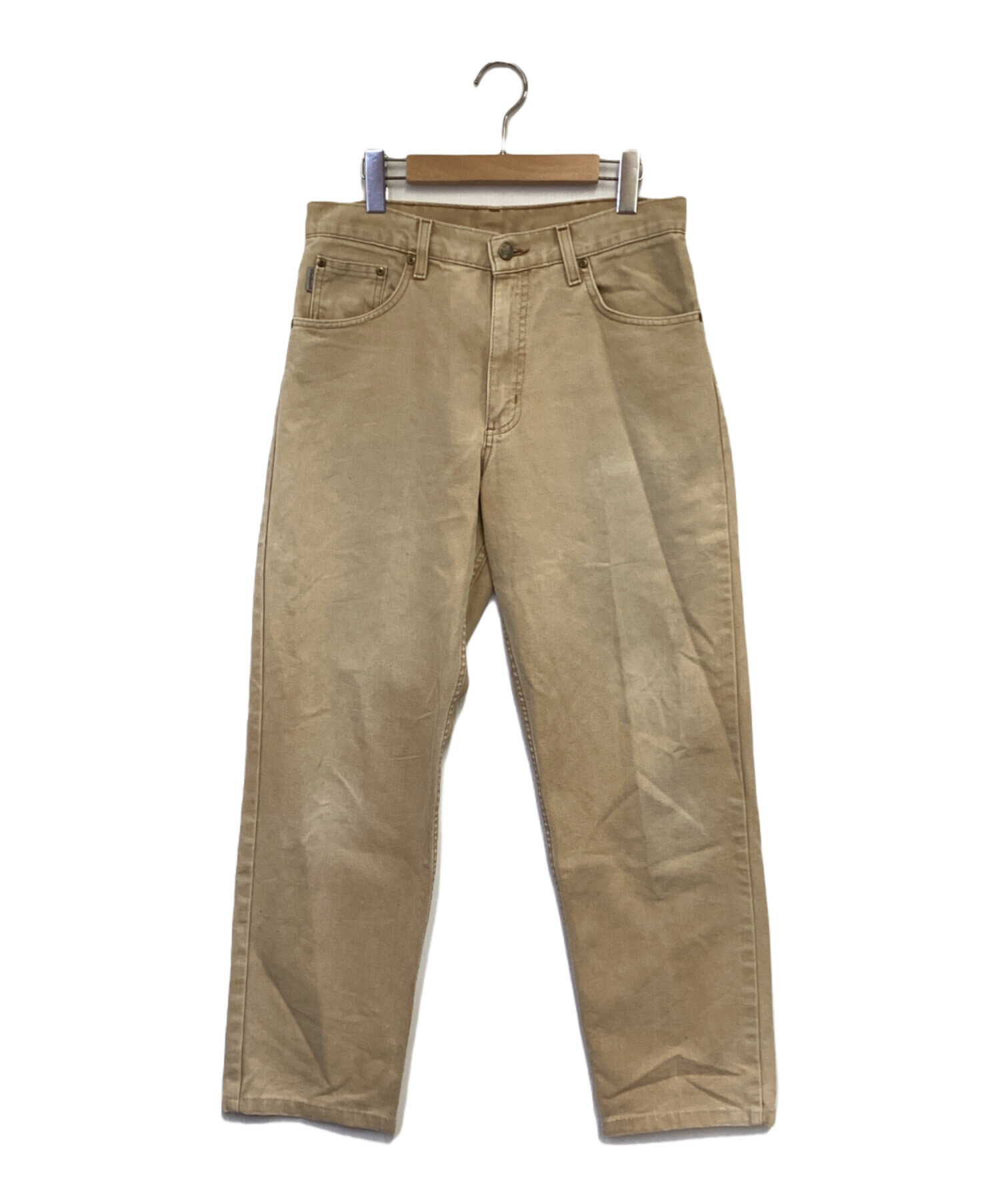 【中古美品】catlogboard 2 ベージュ 中古・古着通販】CarHartt (カーハート) B72 ダックワークパンツ
