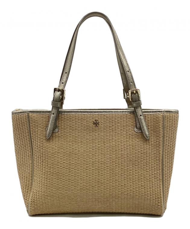 中古・古着通販】TORY BURCH (トリーバーチ) トートバッグ ナチュラル
