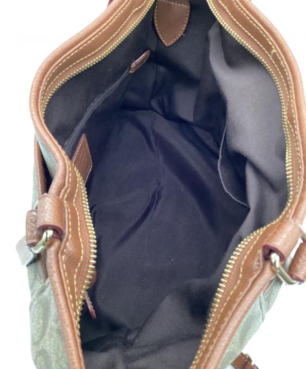中古・古着通販】COACH (コーチ) シグネチャー 2WAYトートバッグ
