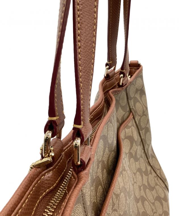 中古・古着通販】COACH (コーチ) シグネチャー 2WAYトートバッグ