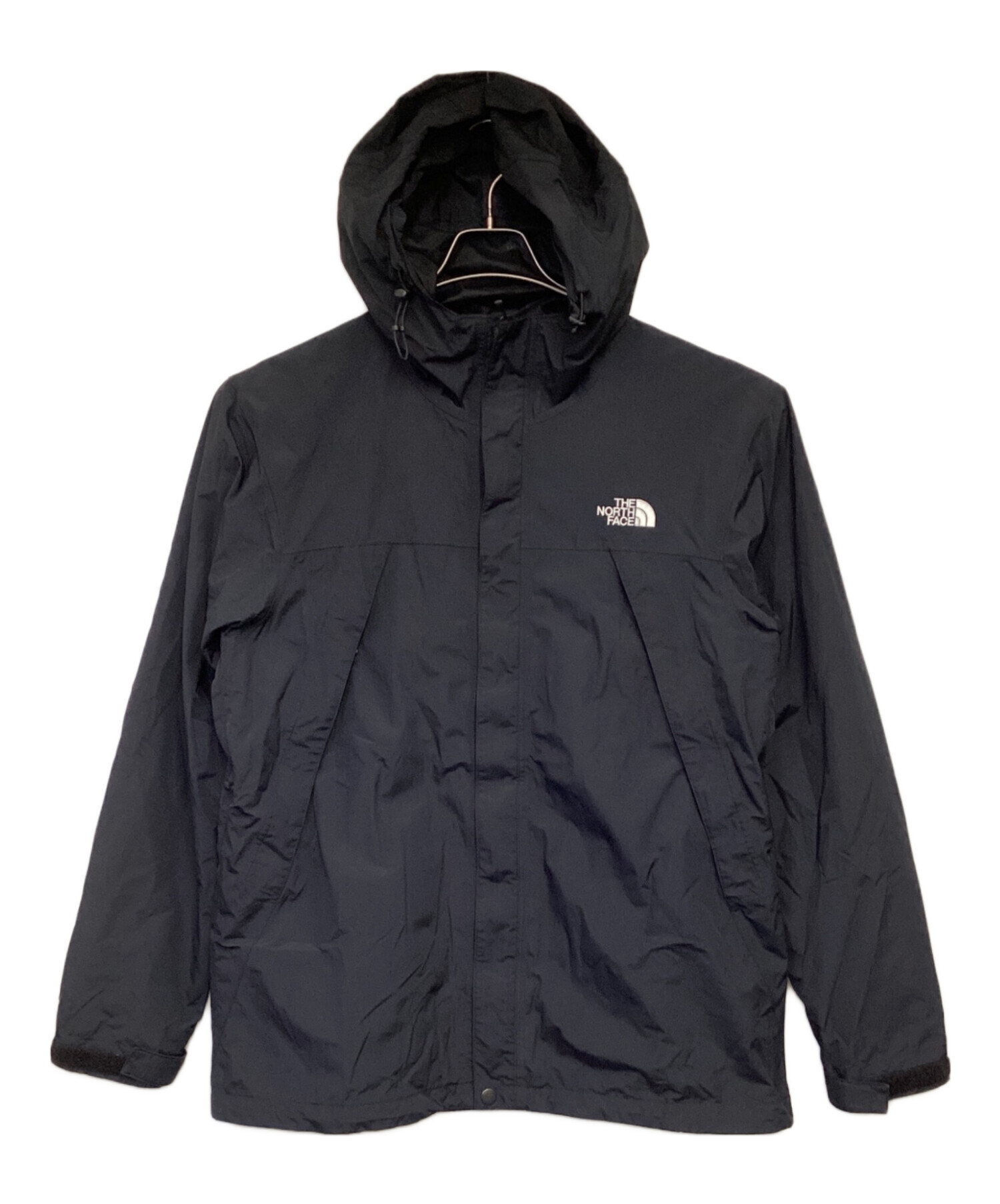【廃盤】THE NORTH FACE スクープジャケット 黒ロゴ　Mサイズ 中古・古着通販】THE NORTH FACE (ザ ノース フェイス) スクープ