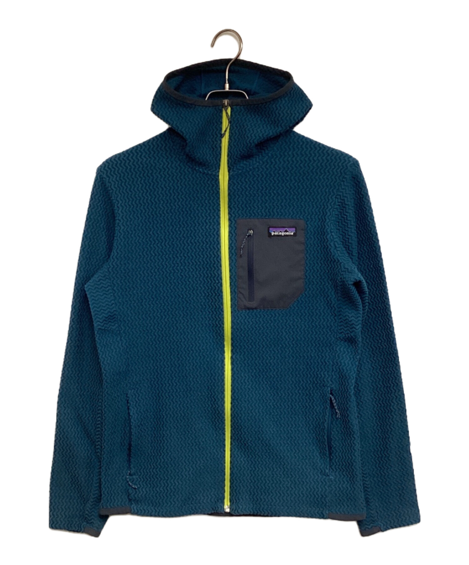 patagonia - Patagonia(パタゴニア)★R1エア・フルジップ・フーディ★中古 中古・古着通販】Patagonia (パタゴニア) R1エアフルジップフーディ