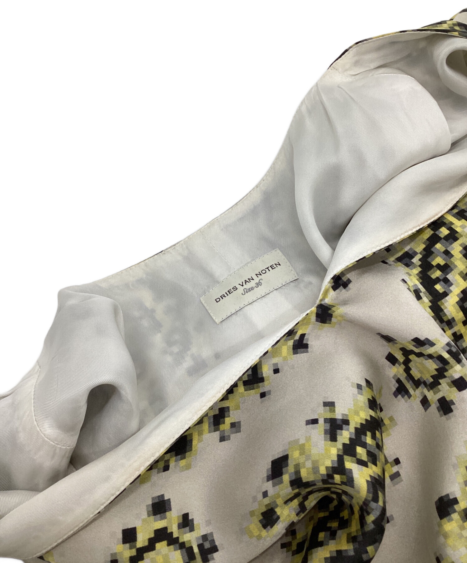 dries van noten 36サイズ　シアーワンピース 中古・古着通販】DRIES VAN NOTEN (ドリスヴァンノッテン