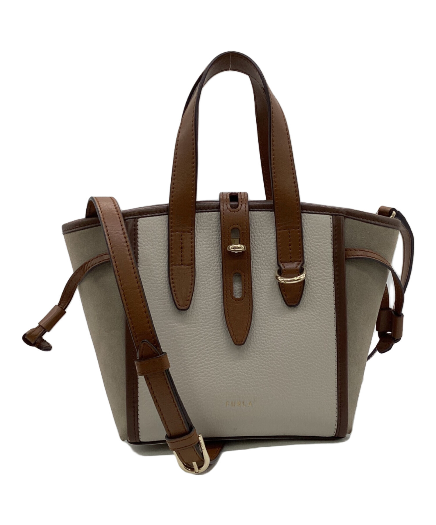 中古・古着通販】FURLA (フルラ) NET MINI（ネット ミニ）トートバッグ