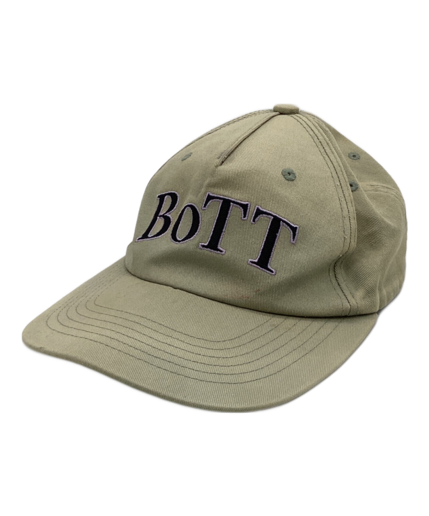 BOTT ボット 新品 未使用 B logo キャップ CAP Forest 中古・古着通販】BoTT (ボット) ロゴ キャップ ベージュ｜ブランド