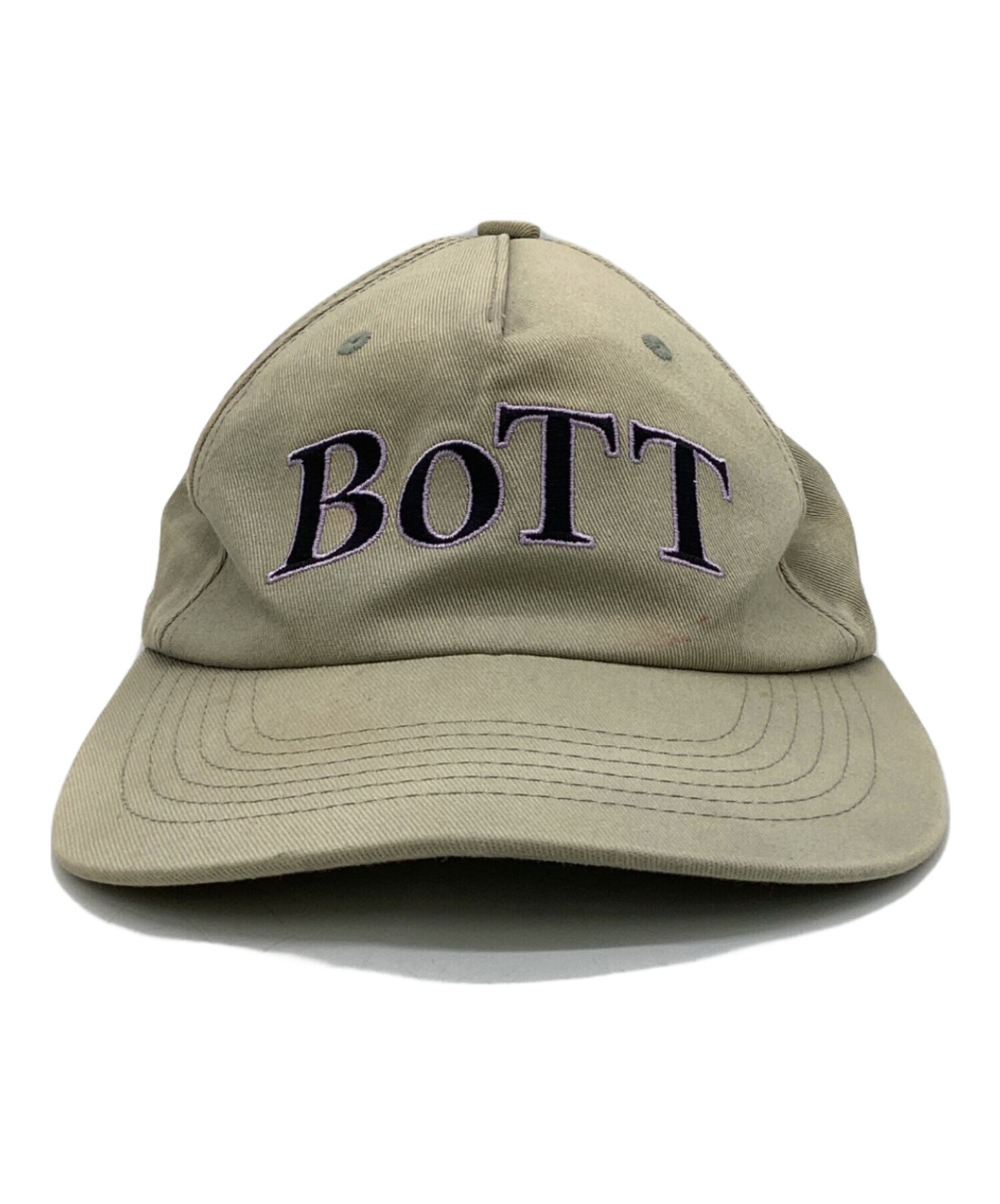 中古・古着通販】BoTT (ボット) ロゴ キャップ ベージュ｜ブランド