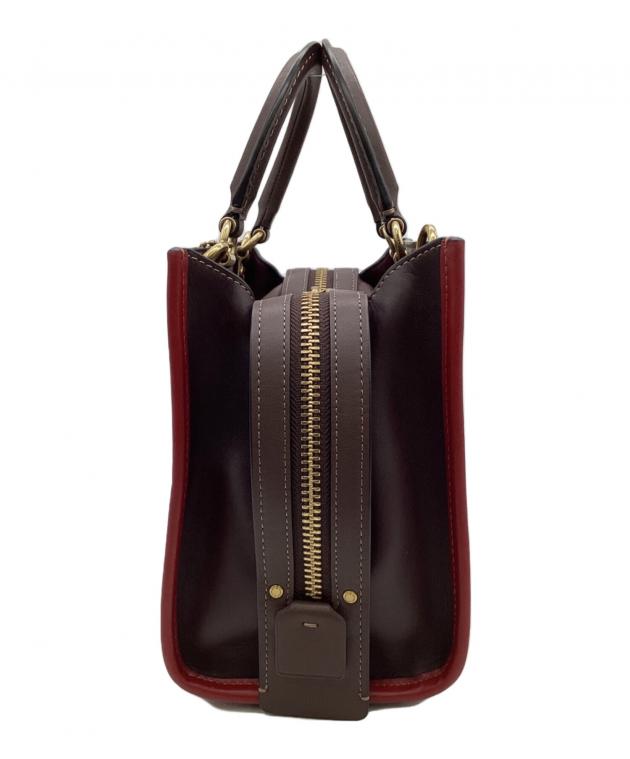 中古・古着通販】COACH (コーチ) ローグ25 3WAYバッグ レッド