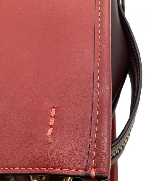 中古・古着通販】COACH (コーチ) ローグ25 3WAYバッグ レッド