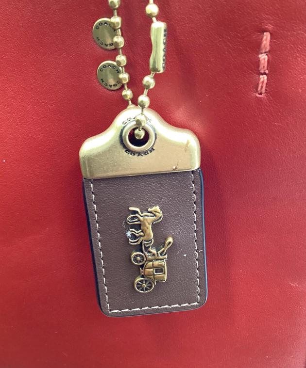 中古・古着通販】COACH (コーチ) ローグ25 3WAYバッグ レッド