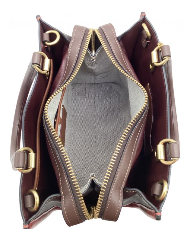 中古・古着通販】COACH (コーチ) ローグ25 3WAYバッグ レッド