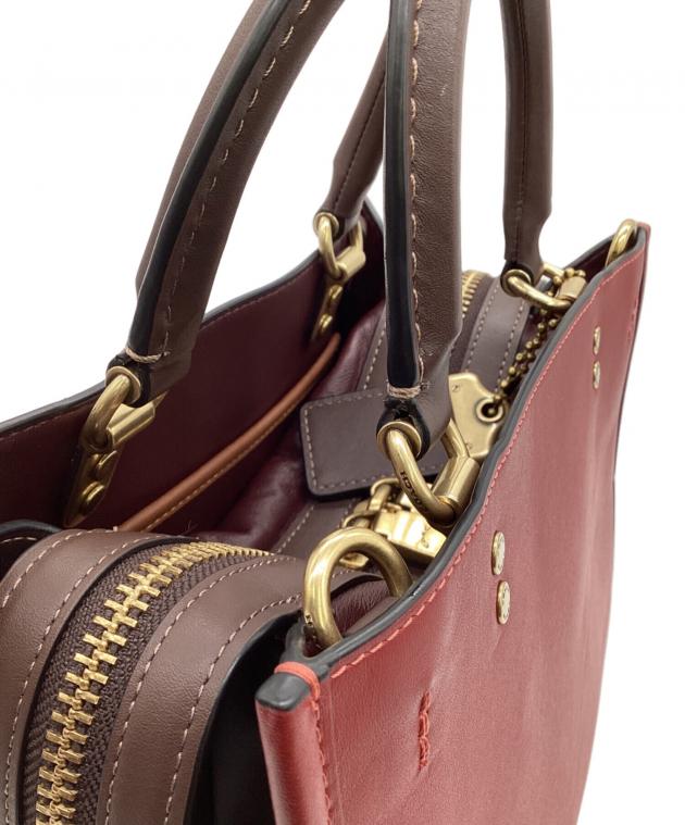 中古・古着通販】COACH (コーチ) ローグ25 3WAYバッグ レッド
