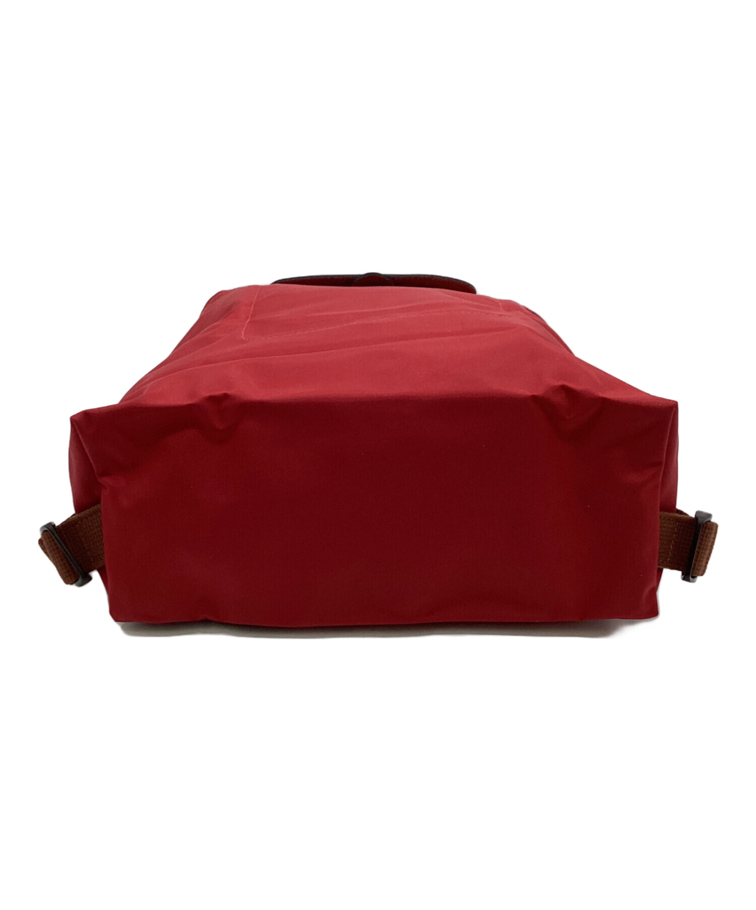 ロンシャン ル プリアージュ リュック 折りたたみ ナイロン レッド 中古・古着通販】LONGCHAMP (ロンシャン) ル プリアージュ リュック