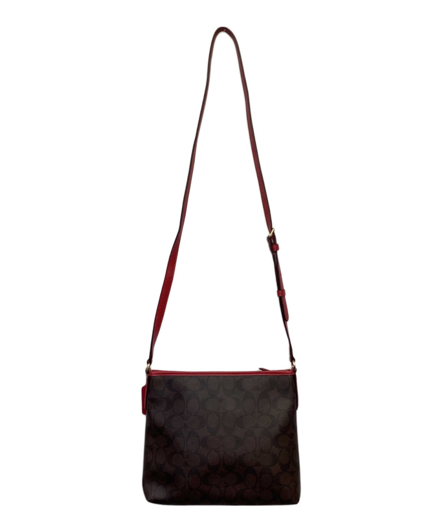 中古・古着通販】COACH (コーチ) シグネチャー ショルダーバッグ 