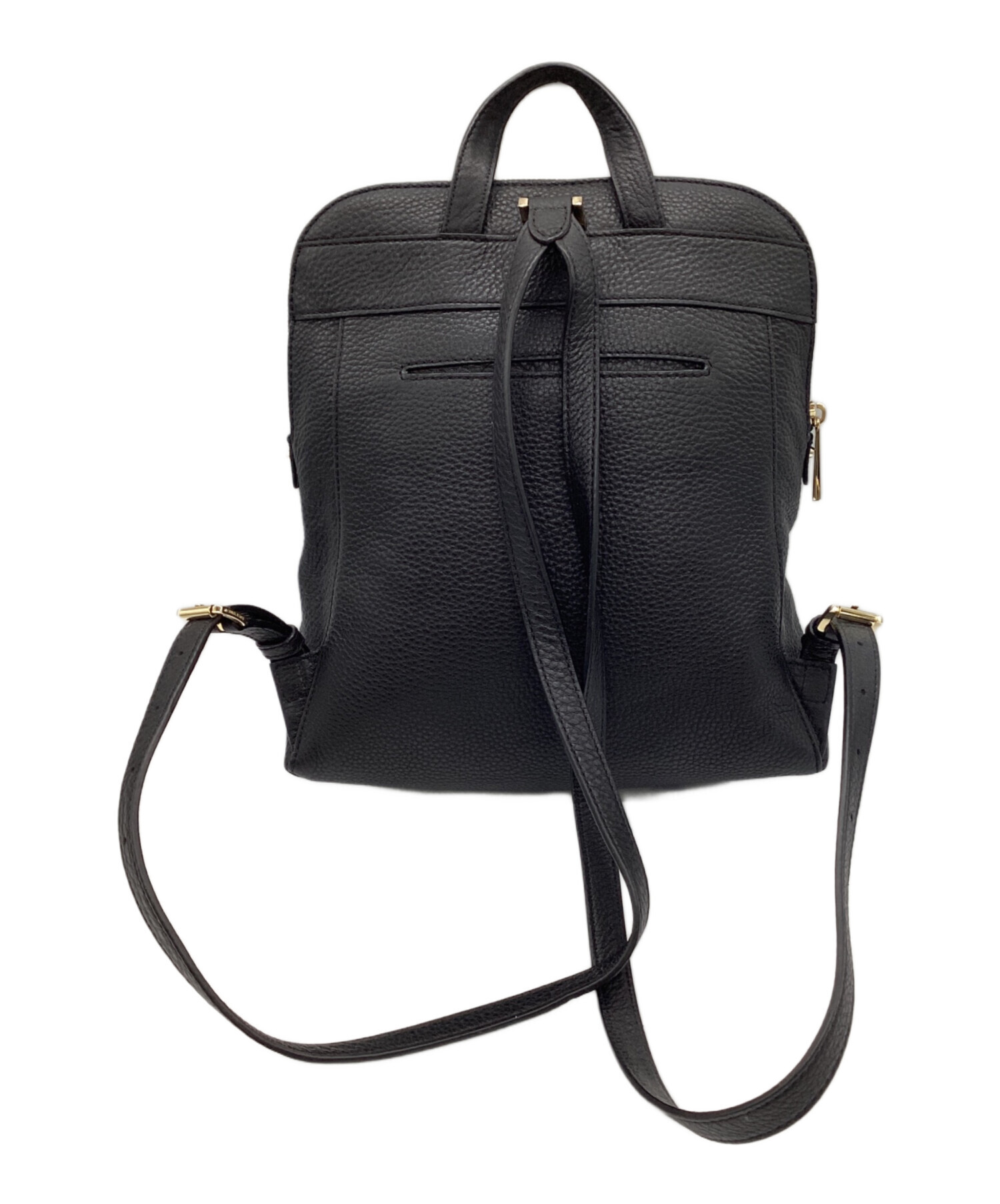 マイケルコース リュック RHEA ZIP ミディアム 本革 黒 A4/長財布可 