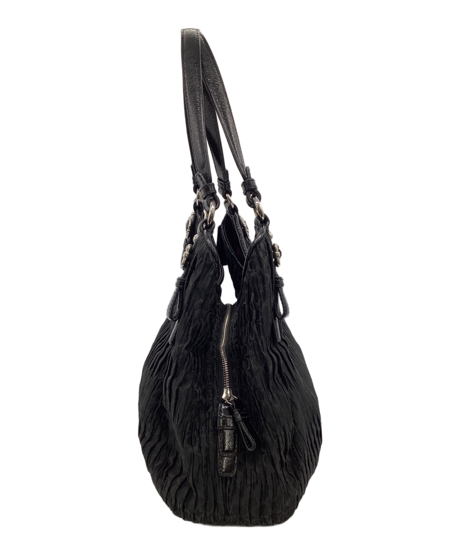 中古・古着通販】COACH (コーチ) マディソン ギャザード シグネチャー