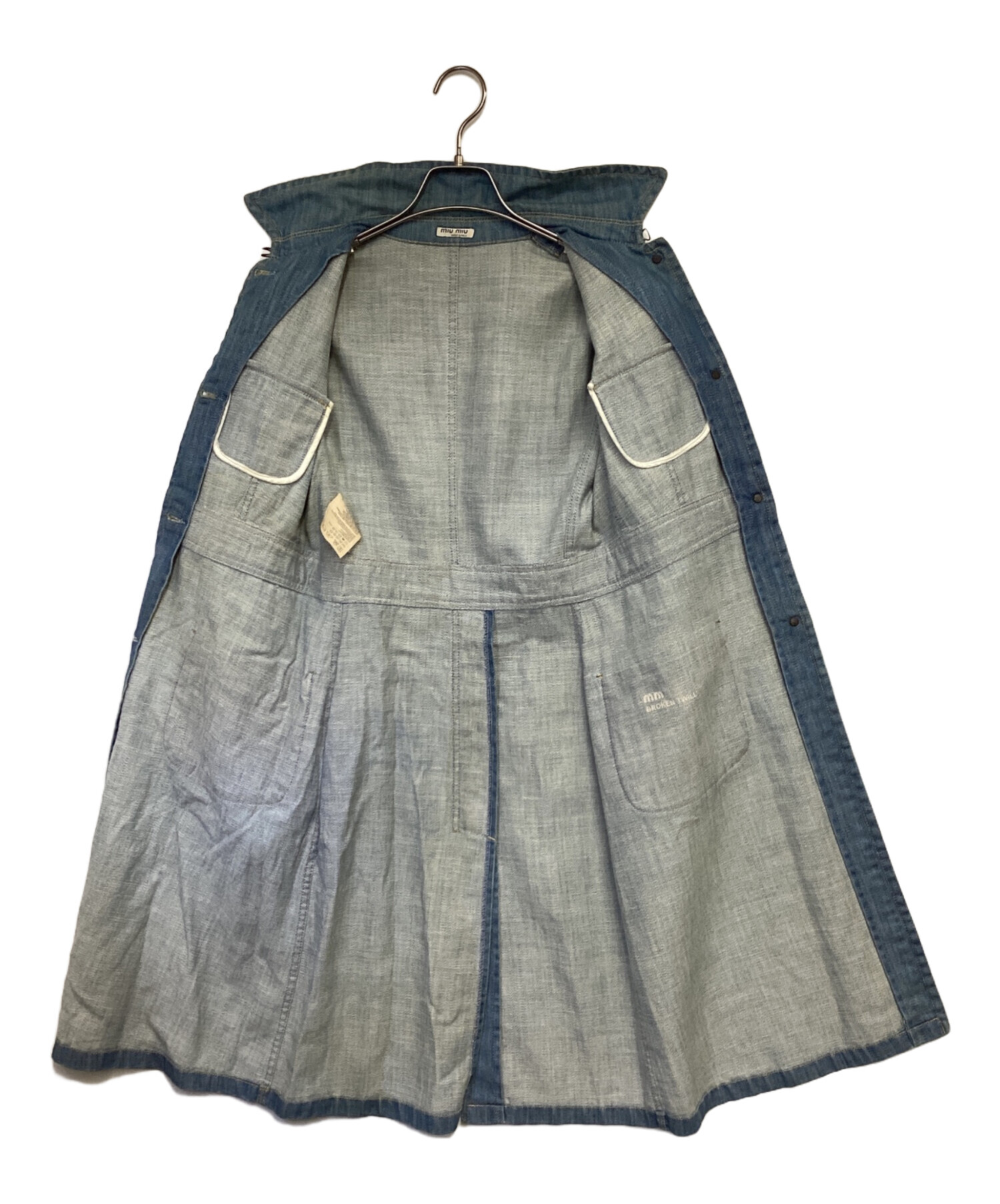 中古・古着通販】MIU MIU (ミュウミュウ) BROKEN TWILL（ブロークン 