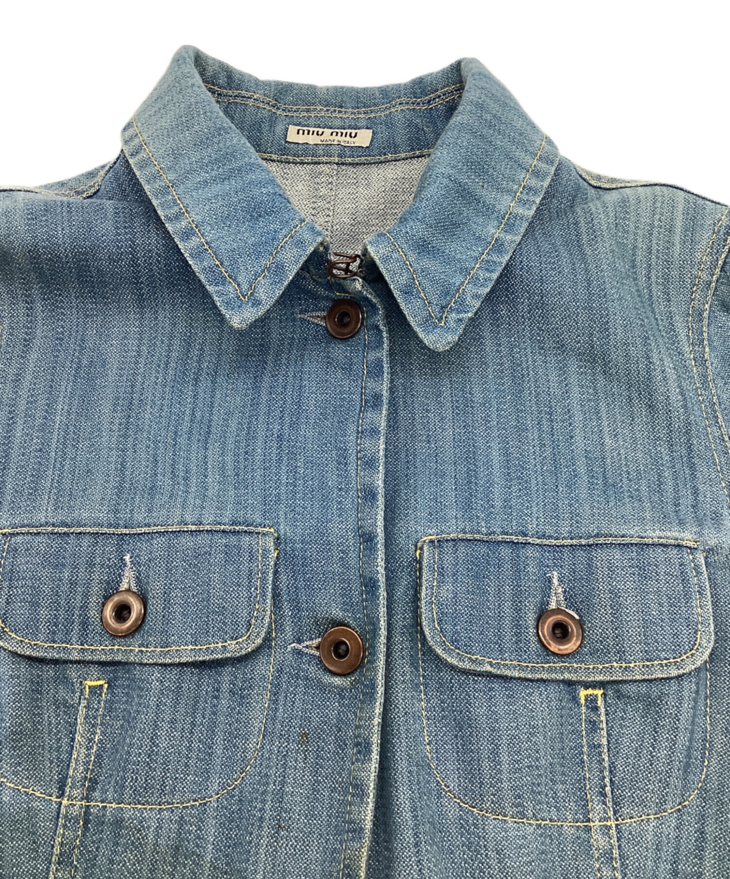 中古・古着通販】MIU MIU (ミュウミュウ) BROKEN TWILL（ブロークン
